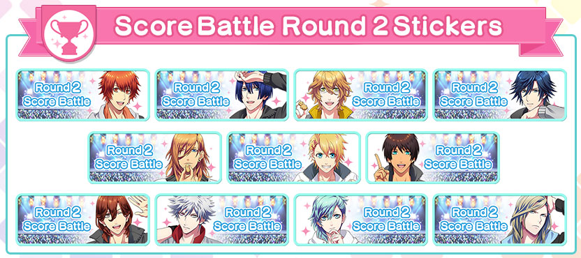Score Battle Round 2 Stickers
