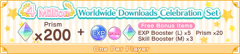 4 Million Worldwide Downloads Celebration Set