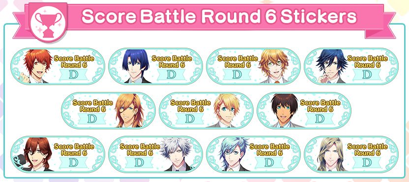 Score Battle Round 6 Stickers