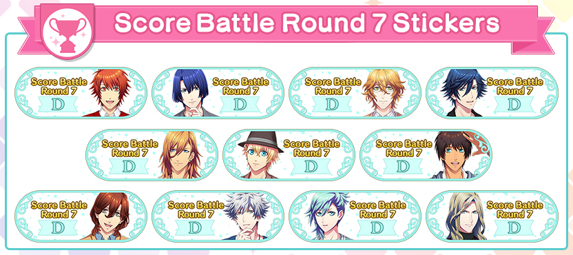 Score Battle Round 7 Stickers