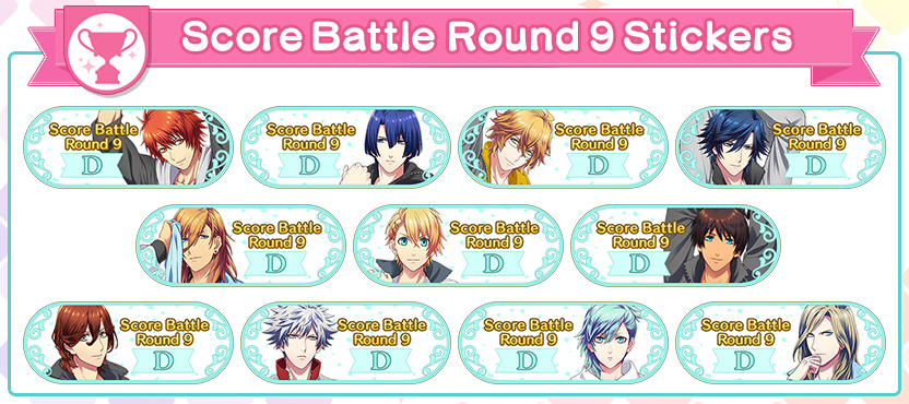 Score Battle Round 9 Stickers