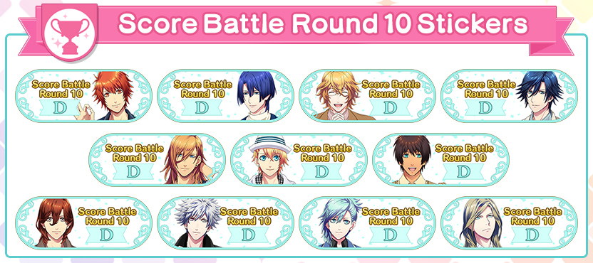 Score Battle Round 10 Stickers