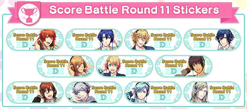 Score Battle Round 11 Stickers