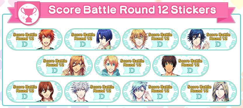 Score Battle Round 12 Stickers