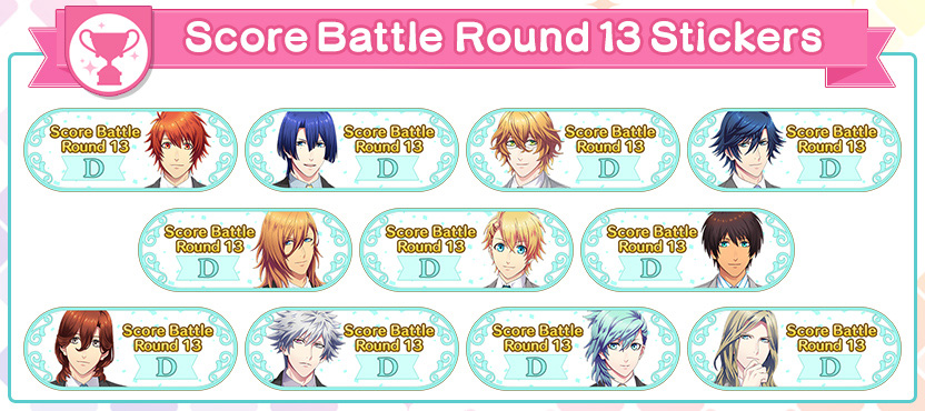 Score Battle Round 13 Stickers